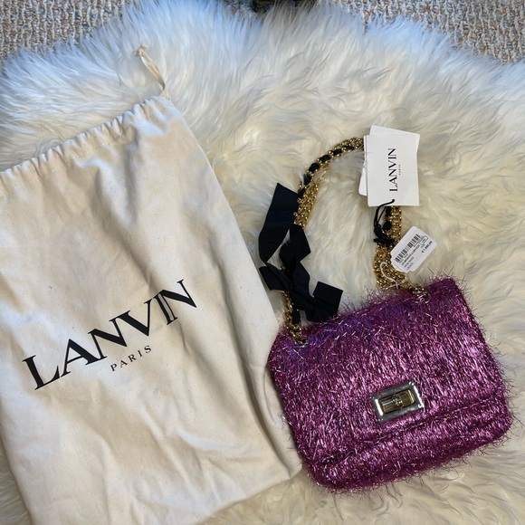 LANVIN lurex mini shoulder bag - Picture 6 of 8